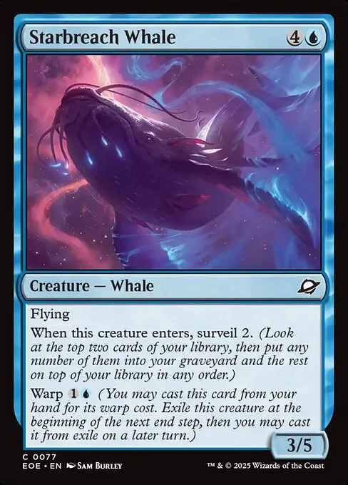 Starbreach Whale · Edge of Eternities 77/400
