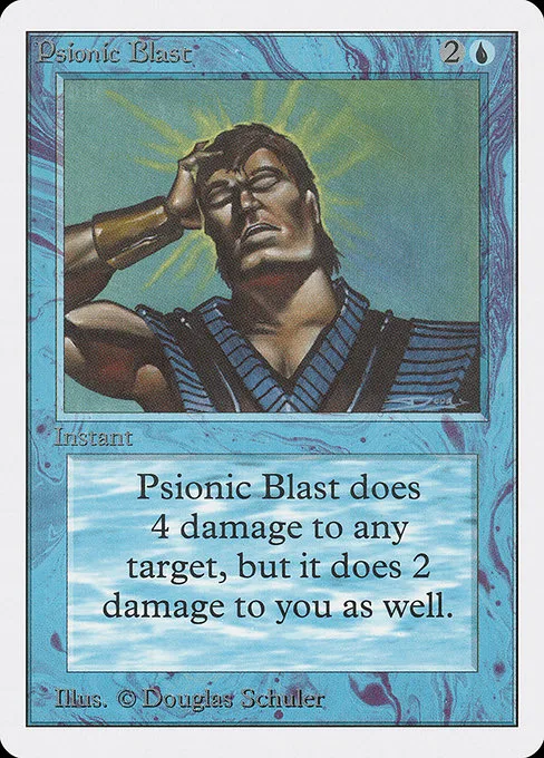 Psionic Blast · Unlimited Edition 75/302