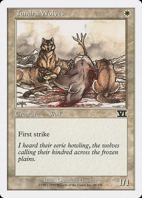 Tundra Wolves · Classic Sixth Edition 48/351