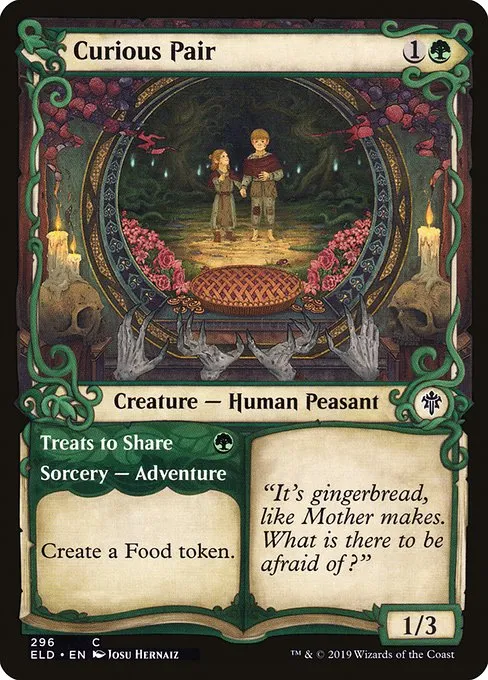 Curious Pair // Treats to Share · Throne of Eldraine 296/398