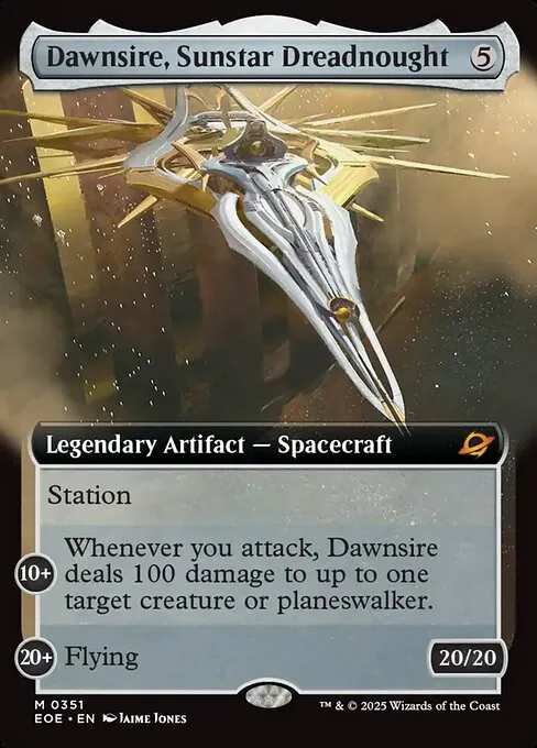 Dawnsire, Sunstar Dreadnought · Edge of Eternities 351/400