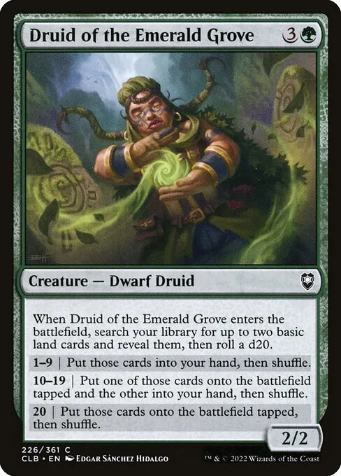 Druid of the Emerald Grove · Commander Legends: Battle for Baldur's Gate 226/936