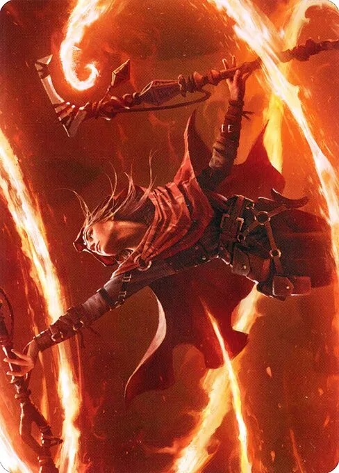 Magmatic Channeler // Magmatic Channeler · Zendikar Rising Art Series 65/81