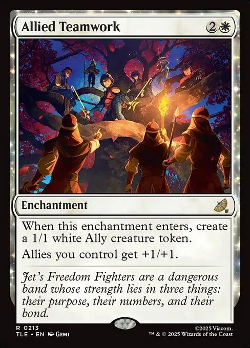 Allied Teamwork · Avatar: The Last Airbender Eternal 213/317
