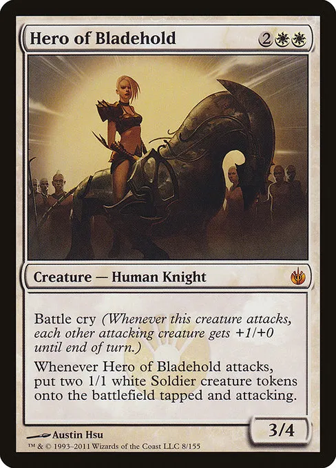 Hero of Bladehold · Mirrodin Besieged 8/155