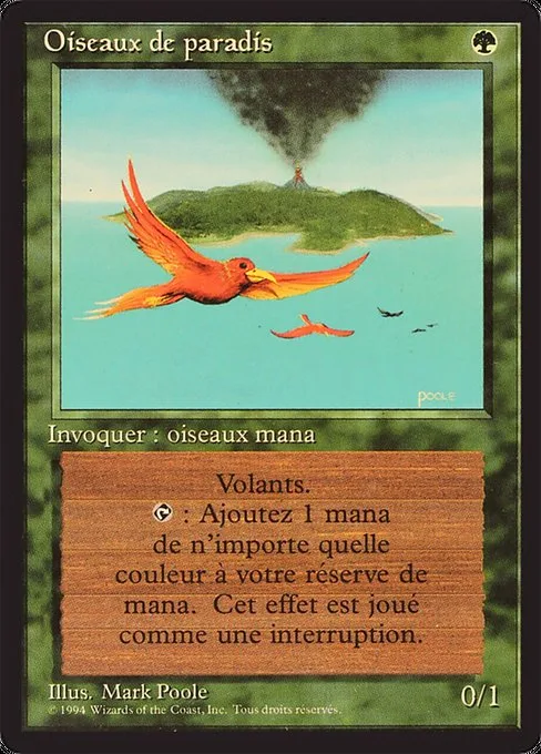 Birds of Paradise · Foreign Black Border 187/307