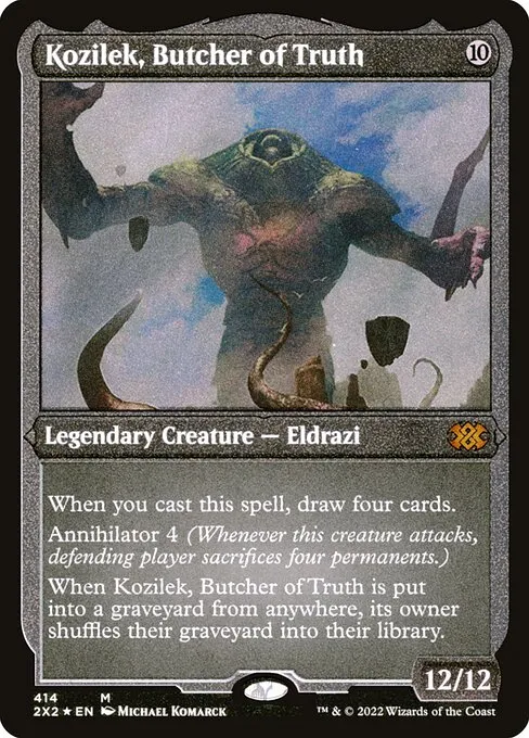 Kozilek, Butcher of Truth · Double Masters 2022 414/579