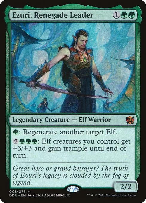 Ezuri, Renegade Leader · Duel Decks: Elves vs. Inventors 1/76