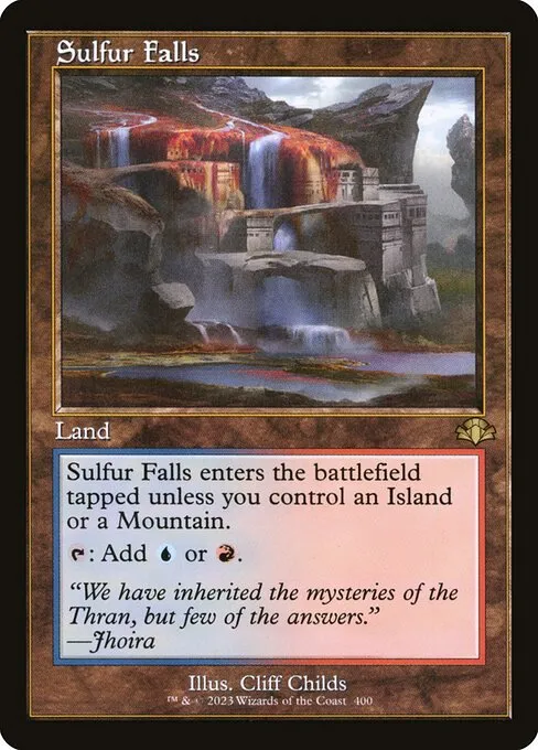 Sulfur Falls · Dominaria Remastered 400/457