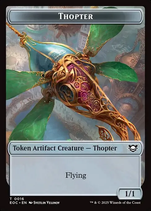 Thopter · Edge of Eternities Commander Tokens 16/16