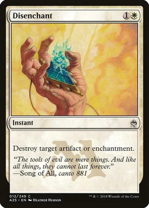 Disenchant · Masters 25 12/249