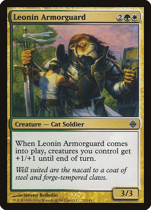 Leonin Armorguard · Alara Reborn 72/145