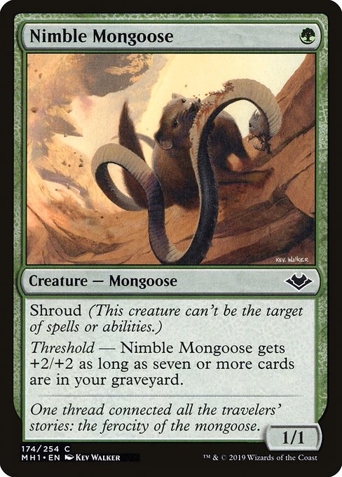 Nimble Mongoose · Modern Horizons 174/255