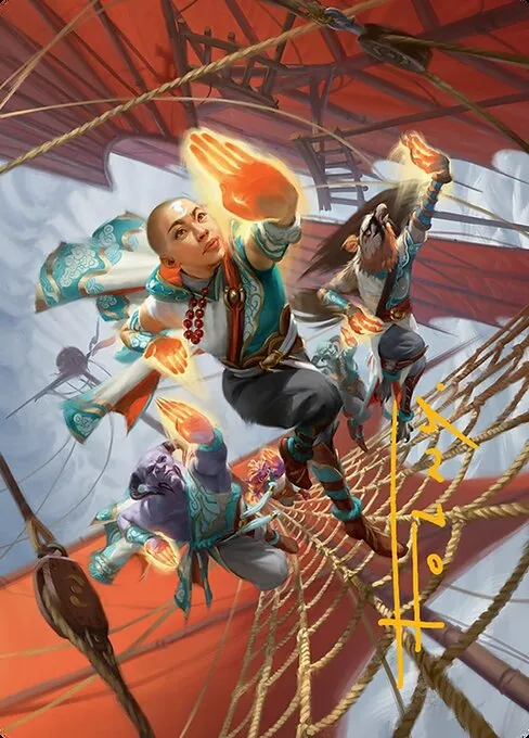 Aligned Heart // Aligned Heart · Tarkir: Dragonstorm Art Series 52/54