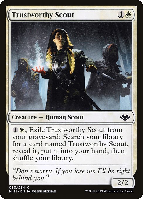 Trustworthy Scout · Modern Horizons 33/255