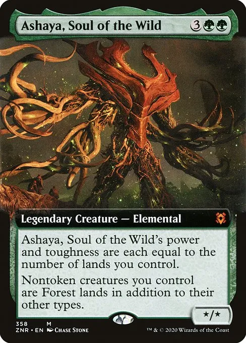 Ashaya, Soul of the Wild · Zendikar Rising 358/407