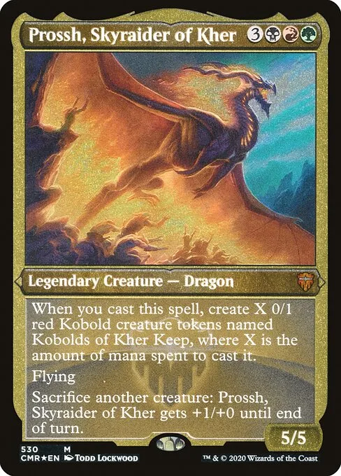 Prossh, Skyraider of Kher · Commander Legends 530/718