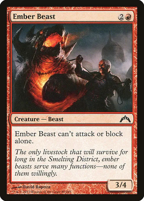 Ember Beast · Gatecrash 89/249