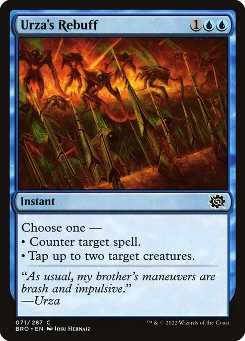 Urza's Rebuff · The Brothers' War 71/399