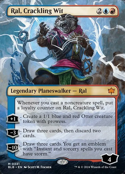 Ral, Crackling Wit · Bloomburrow 341/398
