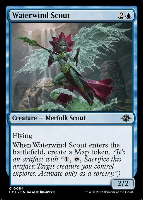 Waterwind Scout · The Lost Caverns of Ixalan 84/416