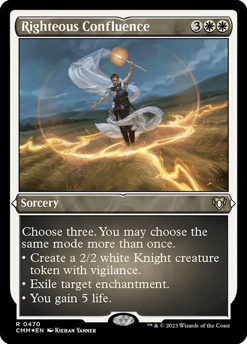 Righteous Confluence · Commander Masters 470/1067
