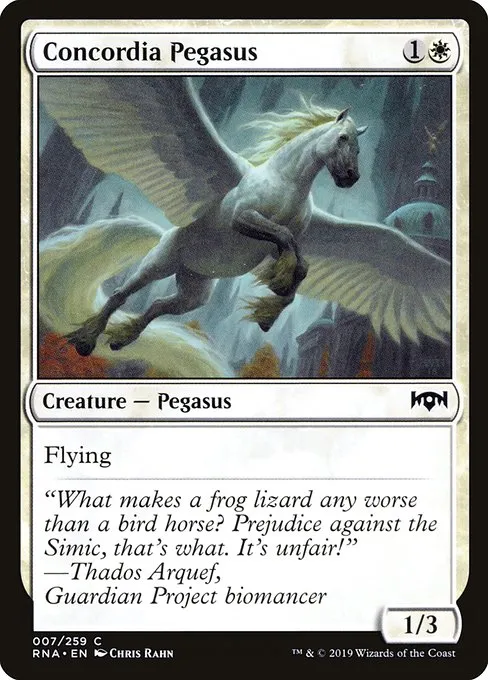 Concordia Pegasus · Ravnica Allegiance 7/273