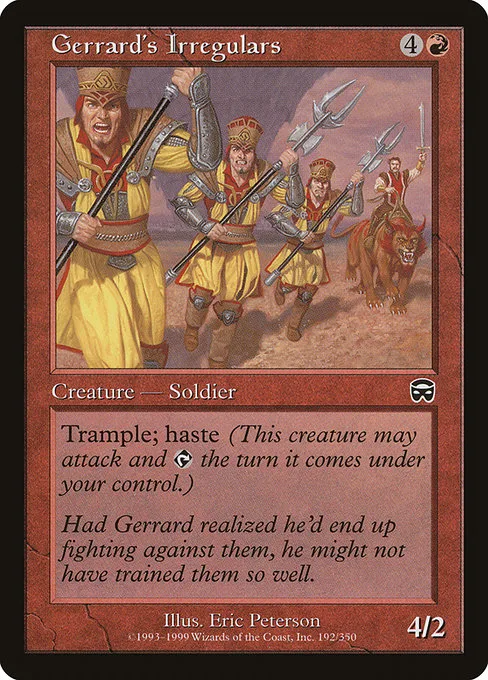 Gerrard's Irregulars · Mercadian Masques 192/350
