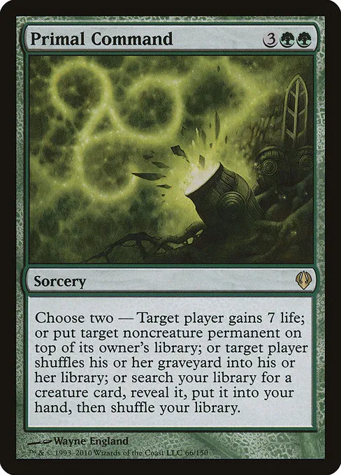 Primal Command · Archenemy 66/150