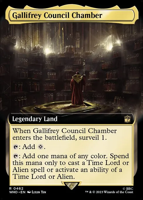 Gallifrey Council Chamber · Doctor Who 462/1178