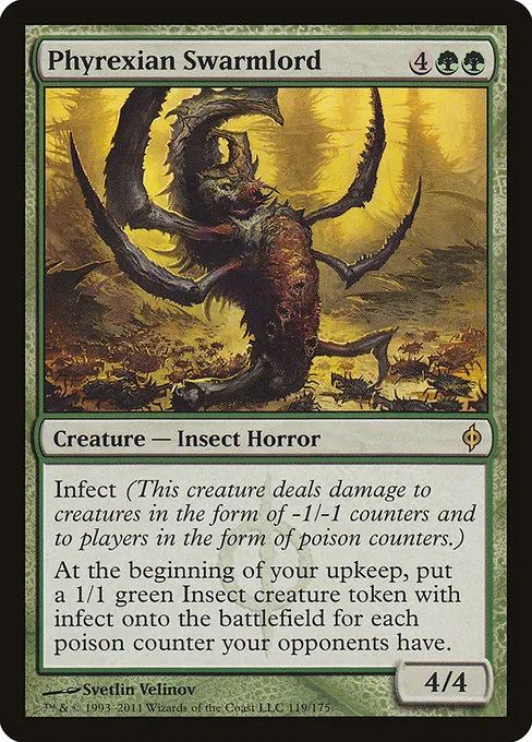 Phyrexian Swarmlord · New Phyrexia 119/175