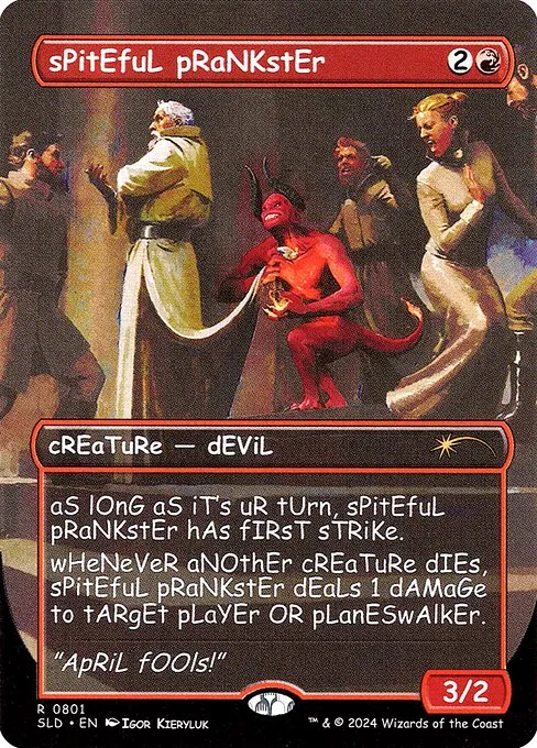 Spiteful Prankster · Secret Lair Drop 801/2547
