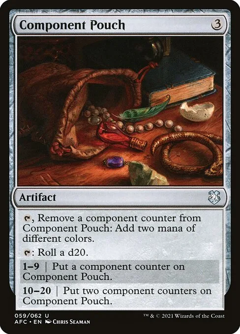 Component Pouch · Forgotten Realms Commander 59/331