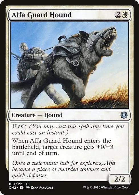 Affa Guard Hound · Conspiracy: Take the Crown 81/222