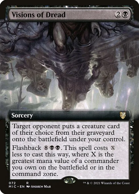 Visions of Dread · Midnight Hunt Commander 72/187