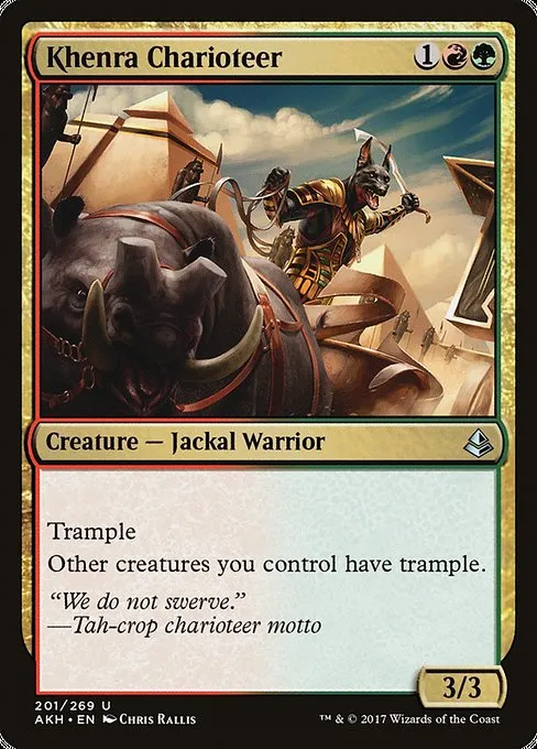 Khenra Charioteer · Amonkhet 201/287