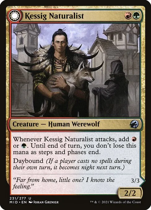 Kessig Naturalist // Lord of the Ulvenwald · Innistrad: Midnight Hunt 231/399