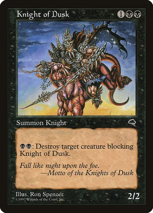 Knight of Dusk · Tempest 140/350
