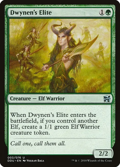 Dwynen's Elite · Duel Decks: Elves vs. Inventors 3/76