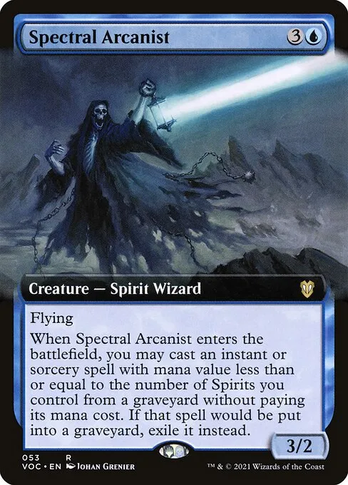 Spectral Arcanist · Crimson Vow Commander 53/188