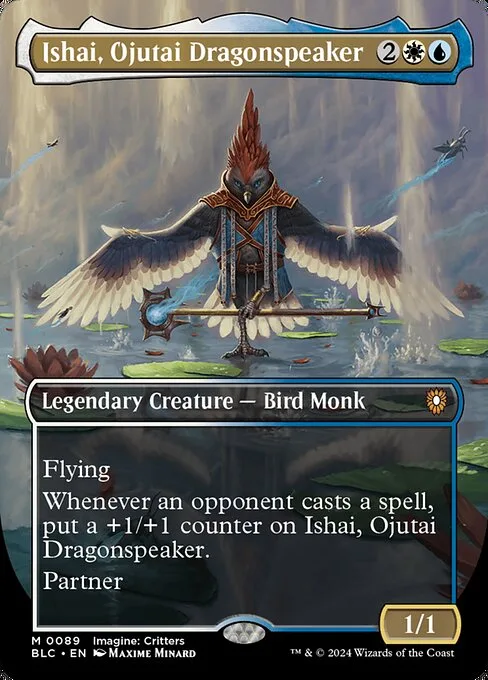 Ishai, Ojutai Dragonspeaker · Bloomburrow Commander 89/356