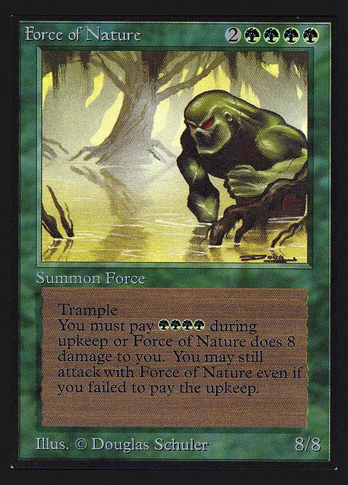 Force of Nature · Collectors' Edition 195/302