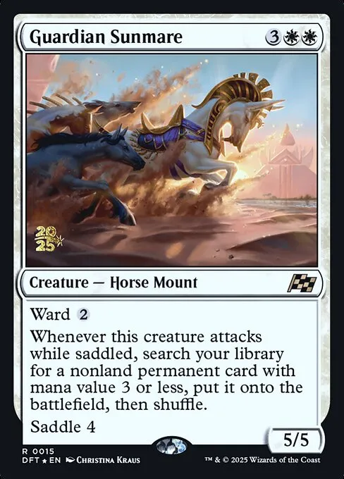 Guardian Sunmare · Aetherdrift Promos 15s/160