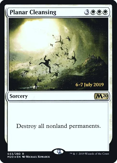 Planar Cleansing · Core Set 2020 Promos 33s/144