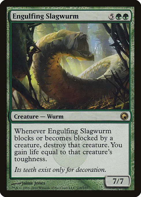 Engulfing Slagwurm · Scars of Mirrodin 118/249