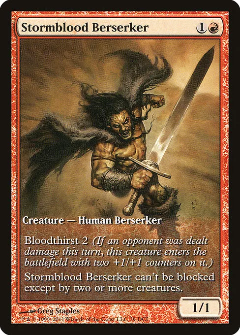 Stormblood Berserker · DCI Promos 79/80