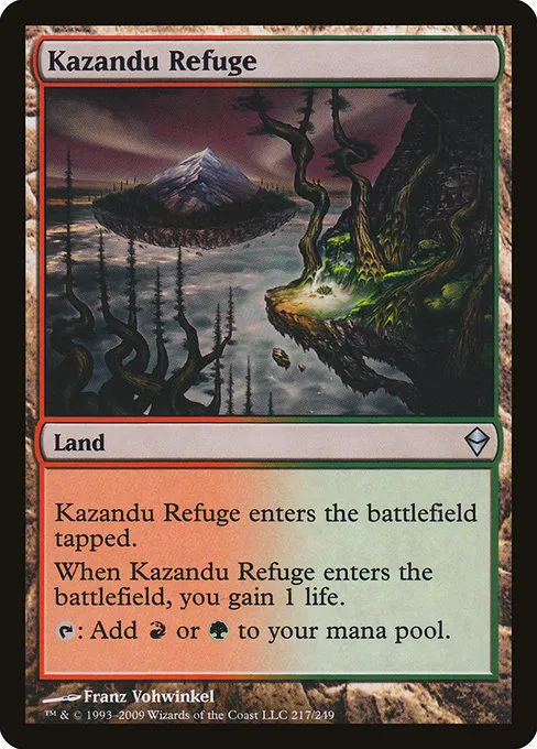 Kazandu Refuge · Zendikar 217/269