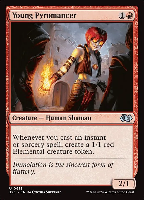 Young Pyromancer · Foundations Jumpstart 618/779