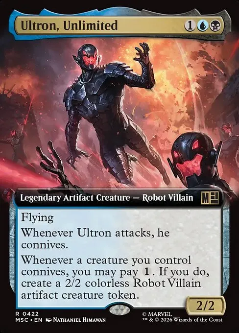 Ultron, Unlimited · Marvel Super Heroes Commander 422/9