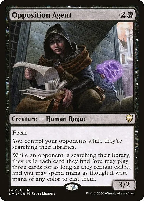 Opposition Agent · Commander Legends Promos 141p/6